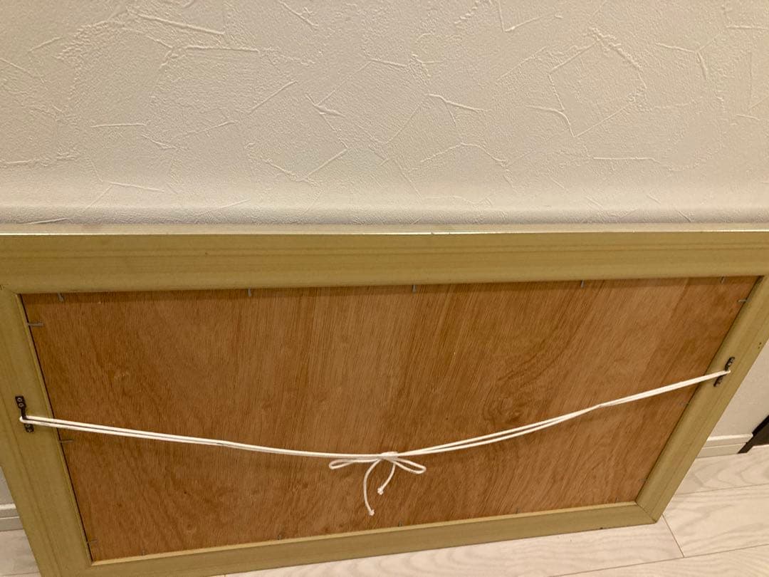 フランス　パリ　街並みの油彩画 大きなサイズ