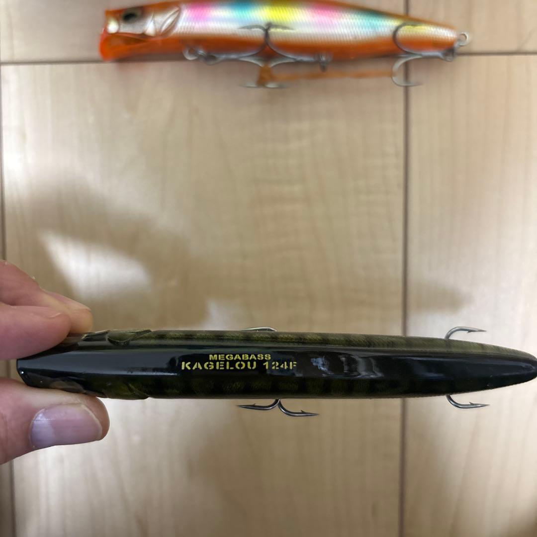 Megabass KAGELou MD 156F & 124F セット