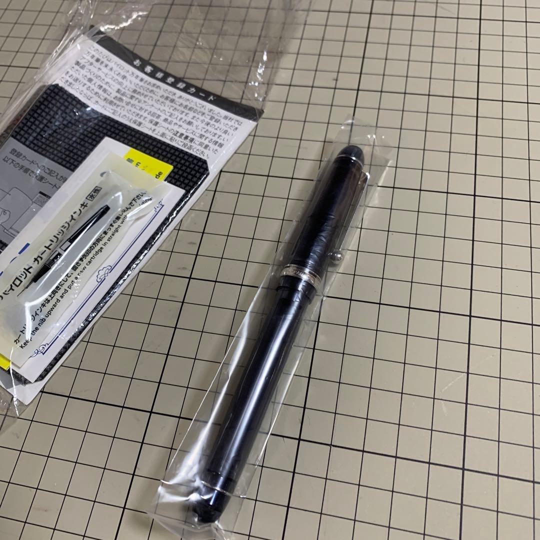 パイロット カスタム #74 透明ブラック