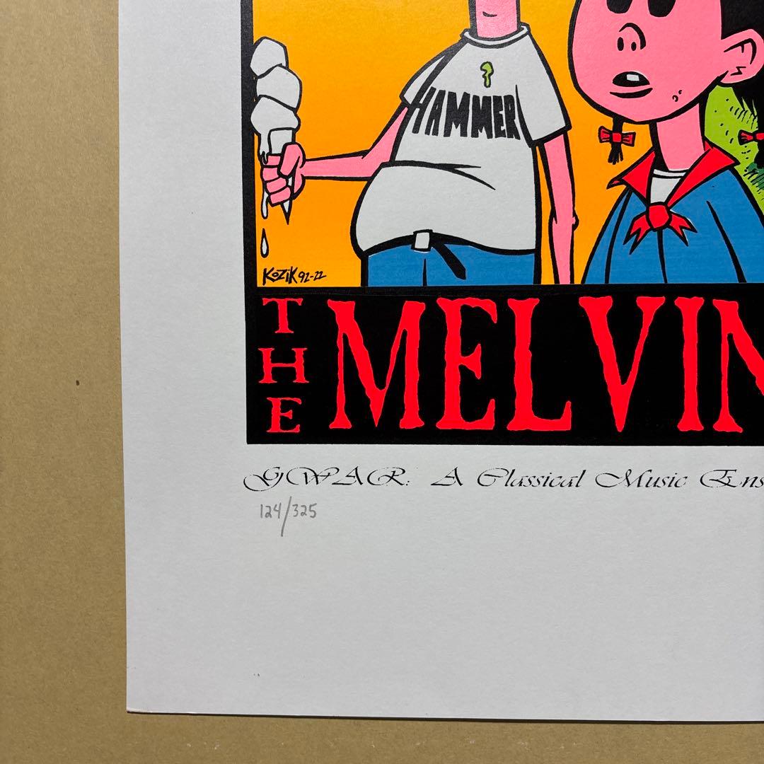 KOZIK GWAR MELVINS シルクスクリーンポスター