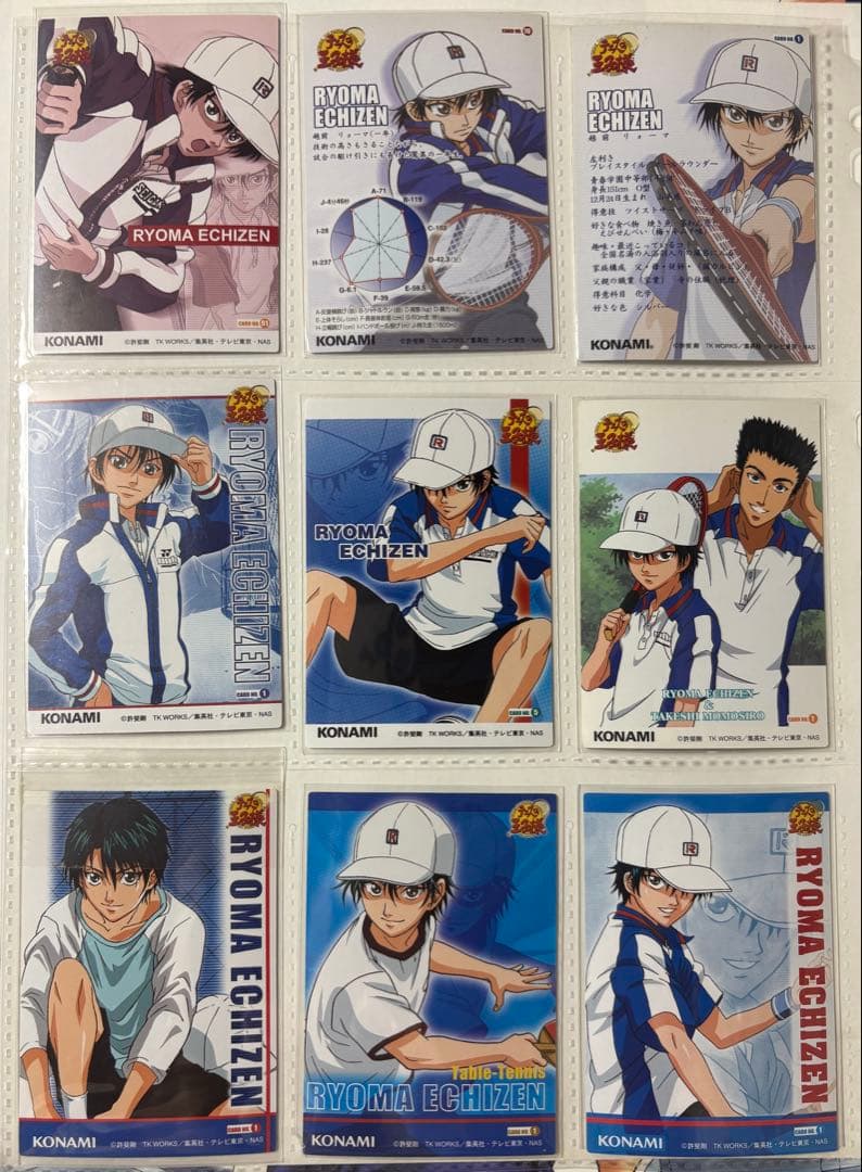 ★テニスの王子様トレーディングカード★越前リョーマプリンスカード★12枚セット★