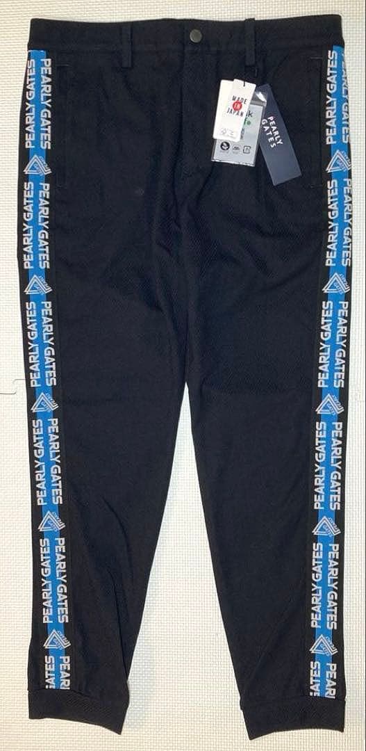 パーリーゲイツ リンクスジャガードカルゼ ジョガーパンツ（NAVY／5）