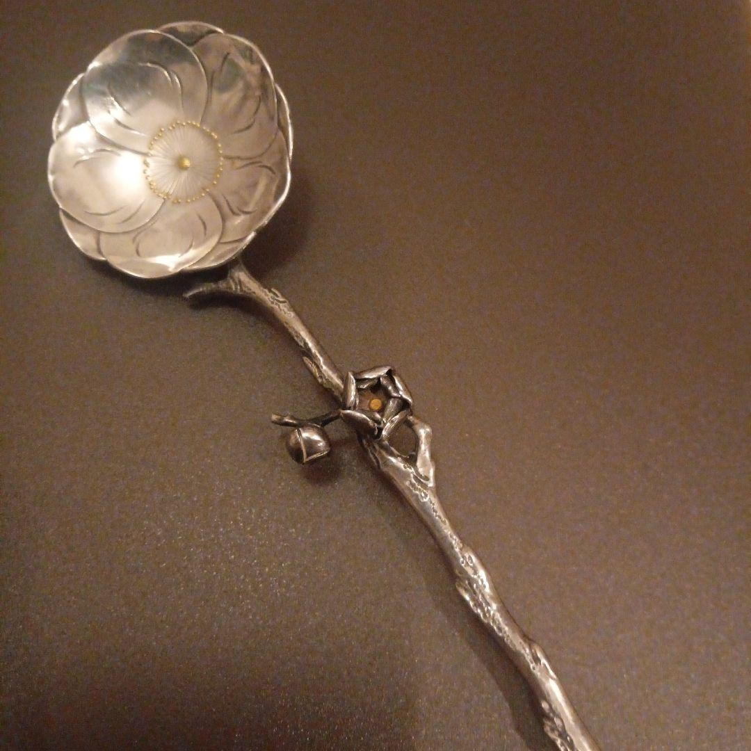 明治時代　銀スプーン　里帰り　アンティーク　骨董