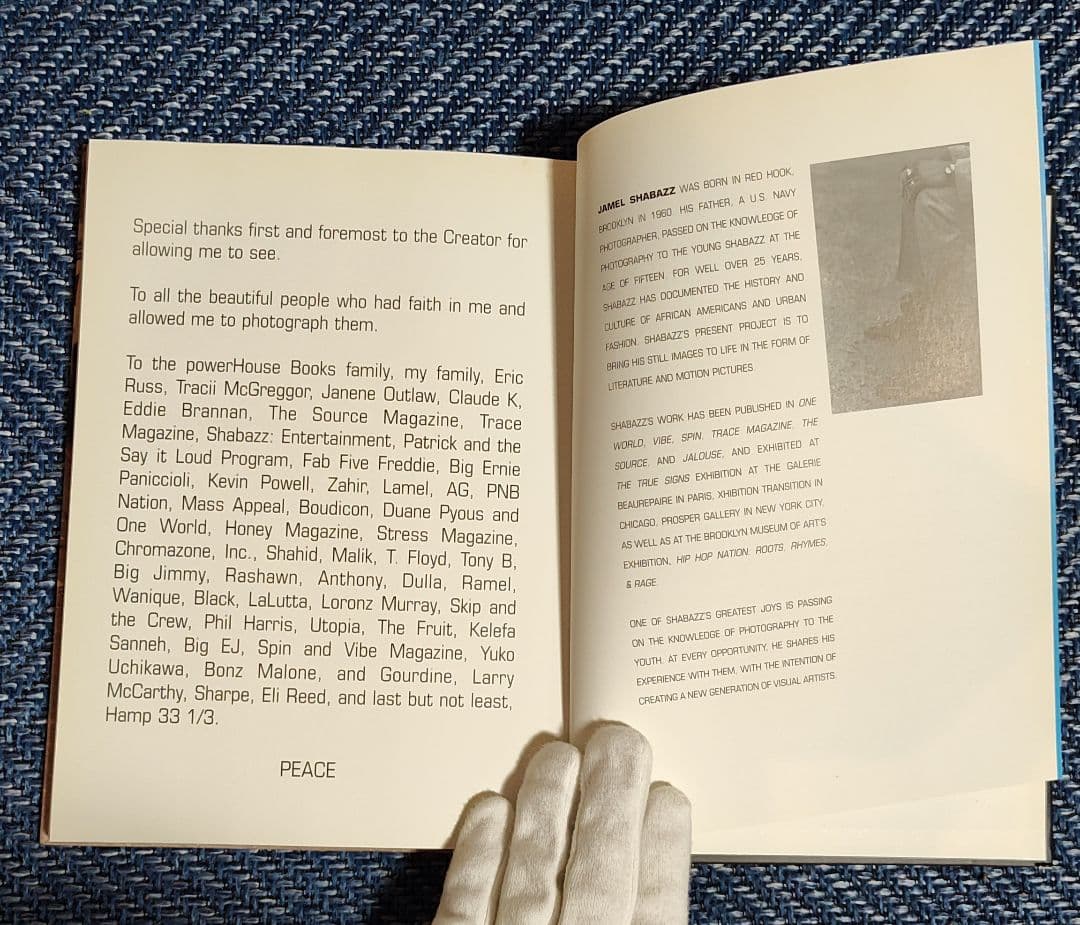 BACK IN THE DAYS 写真集