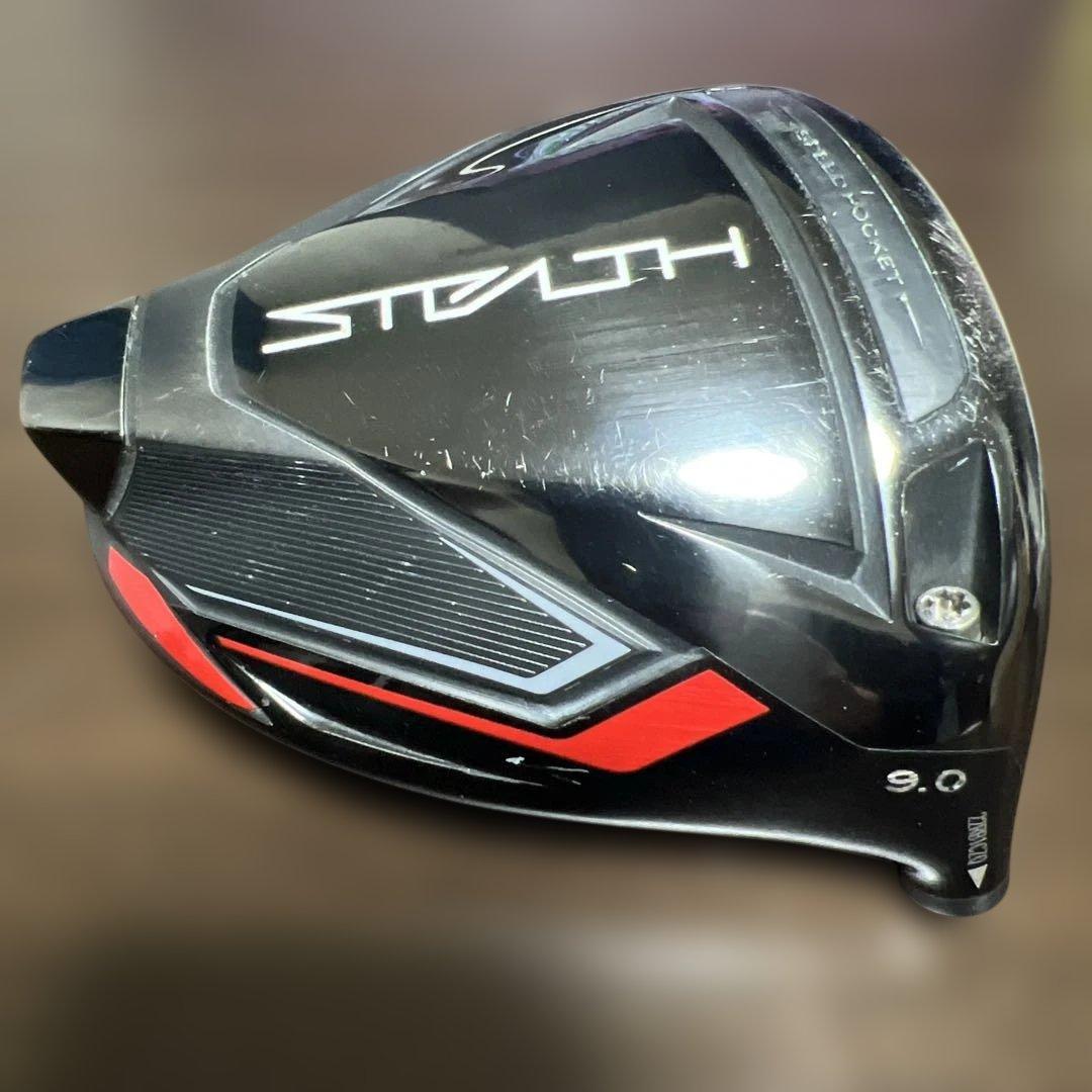 テーラーメイド　ステルス　ドライバー　9.0° ヘッドのみ