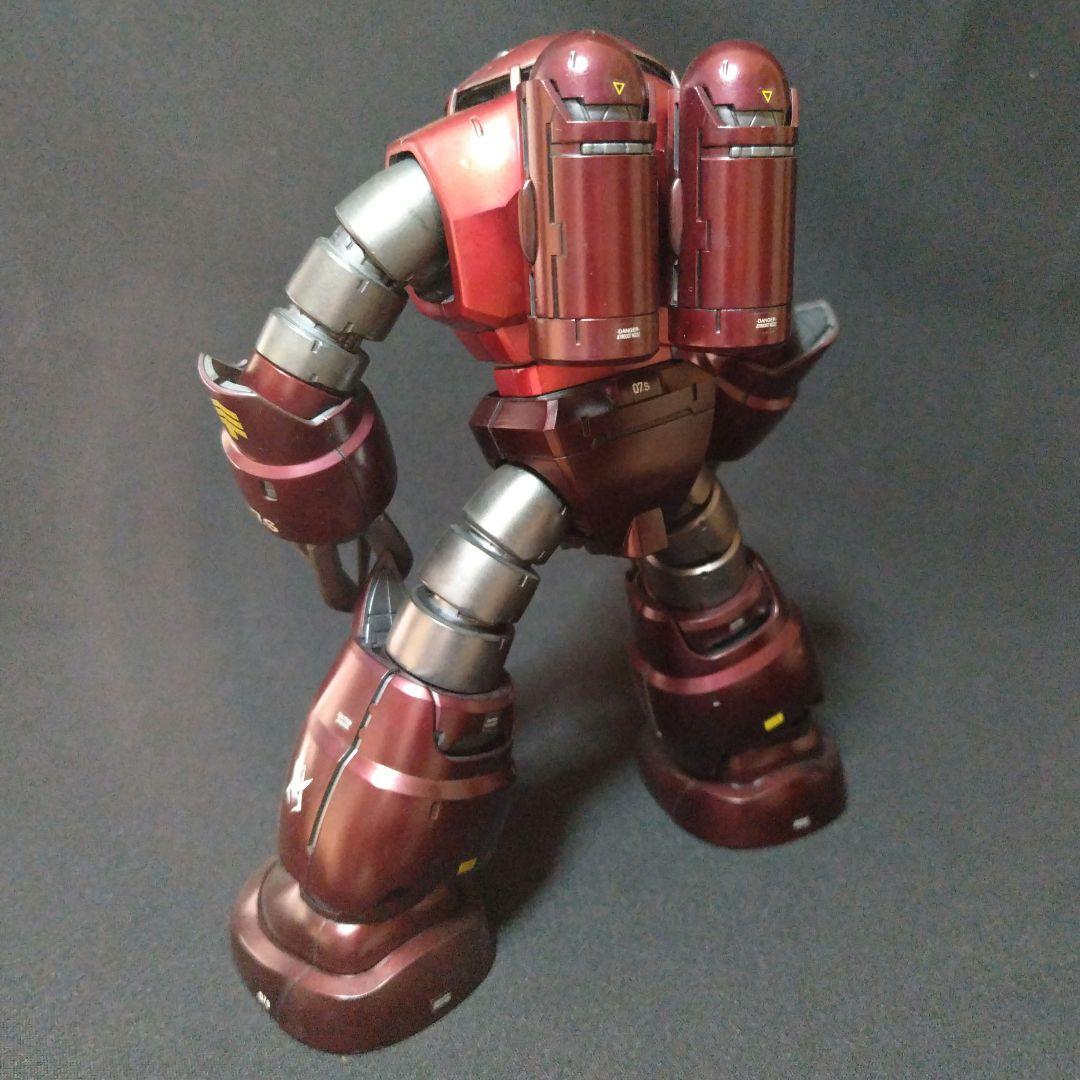 MG ズゴック シャア専用機 塗装済み完成品 ガンダム ガンプラ PG MG