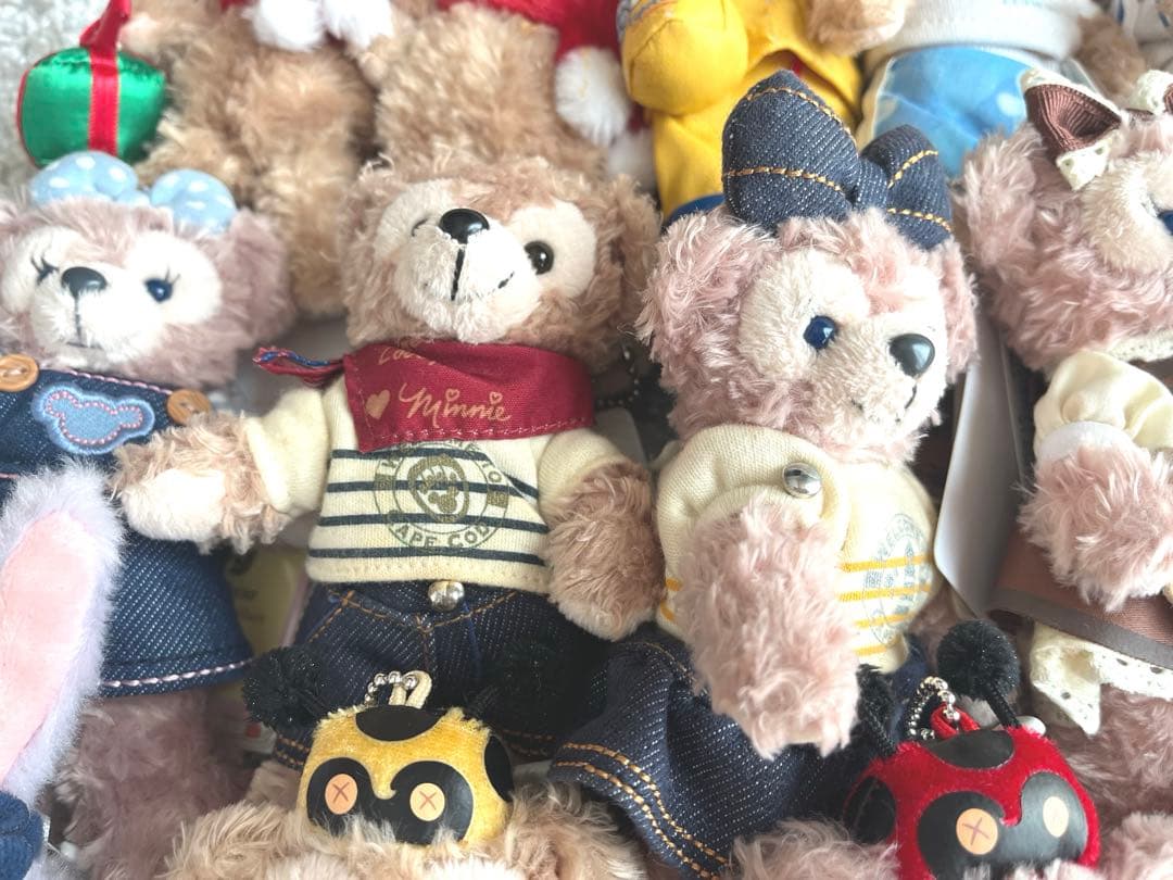 ダッフィー　ぬいぐるみバッジ　まとめ売り