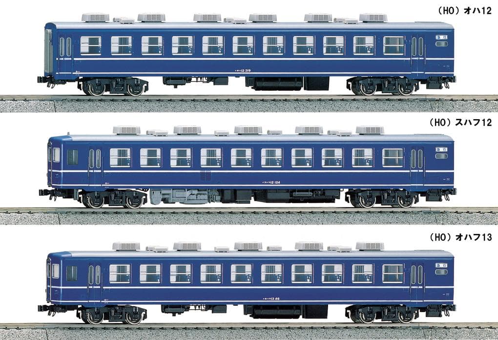 KATO HO 1-503 オハフ13 急行型12系国鉄客車