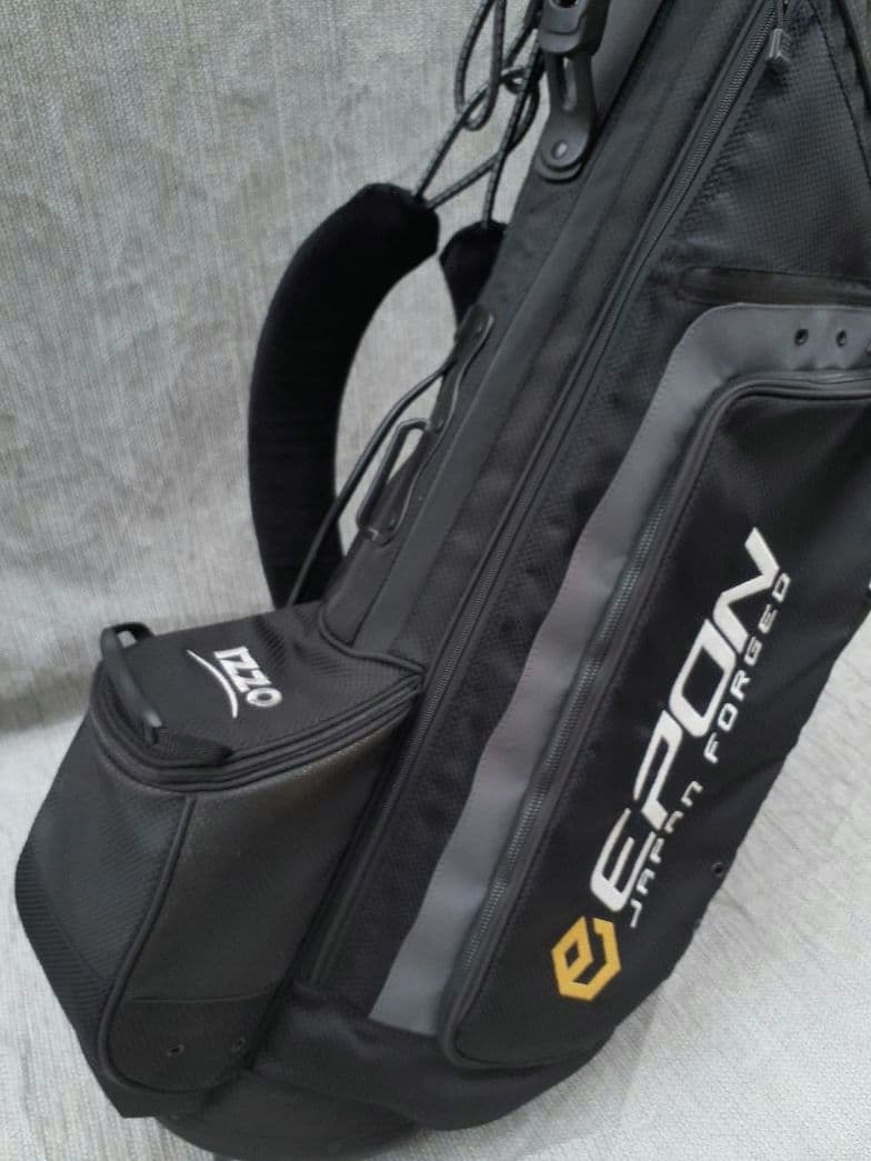 エポン (EPON)スタンド式キャディバッグ ブラック