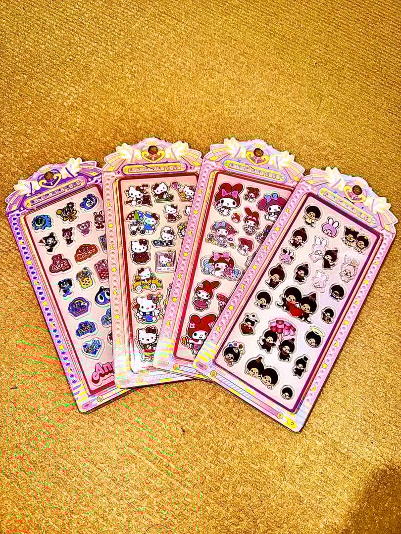 大幅値下げ✨ ぷくぷく ボンボンぷにぷに ドロップシール 96シート まとめ売り