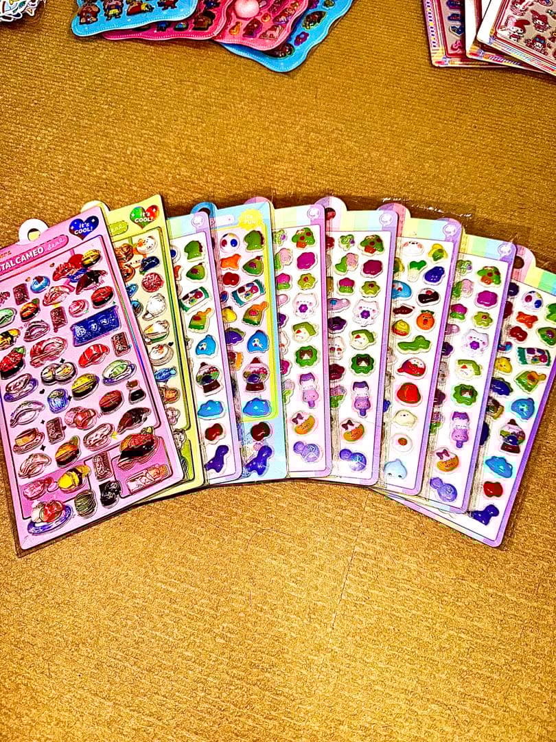 大幅値下げ✨ ぷくぷく ボンボンぷにぷに ドロップシール 96シート まとめ売り