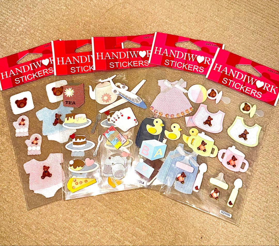 大幅値下げ✨ ぷくぷく ボンボンぷにぷに ドロップシール 96シート まとめ売り