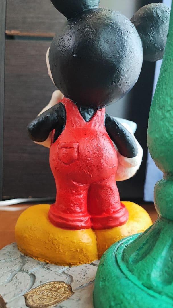 DISNEY ディズニー　ミッキー・マウス　スリッパラック　セトクラフト　置物