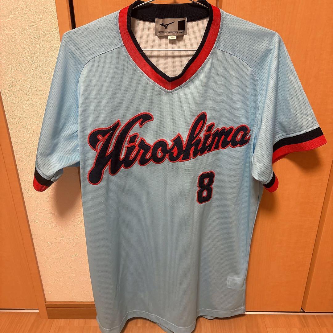 広島東洋カープ　山本浩二　レジェンドゲーム2025 限定発売ユニフォーム　L