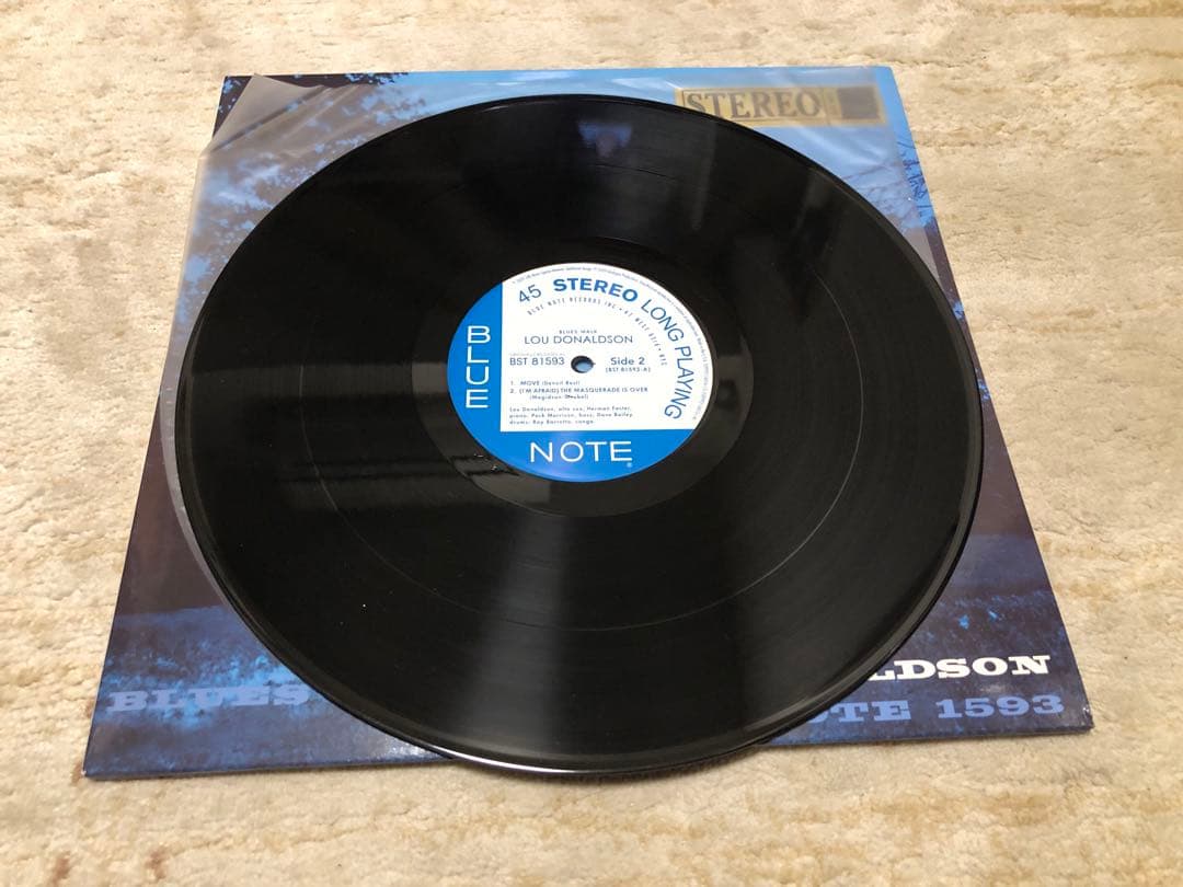 Lou Donaldson Blues Walk 45rpm 2LP 高音質