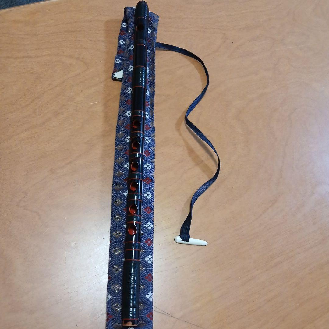 獅子田 竹渓 篠笛 横笛 だんじり笛 7本調子6穴 値下げ〇