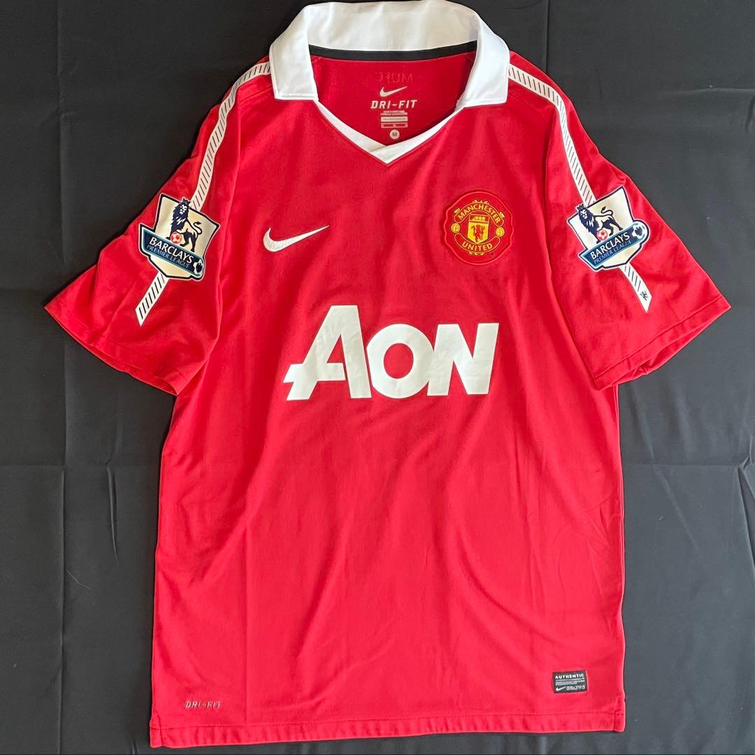 【正規品/美品】マンチェスター・ユナイテッド 2010ギグス11ナイキジャパンL