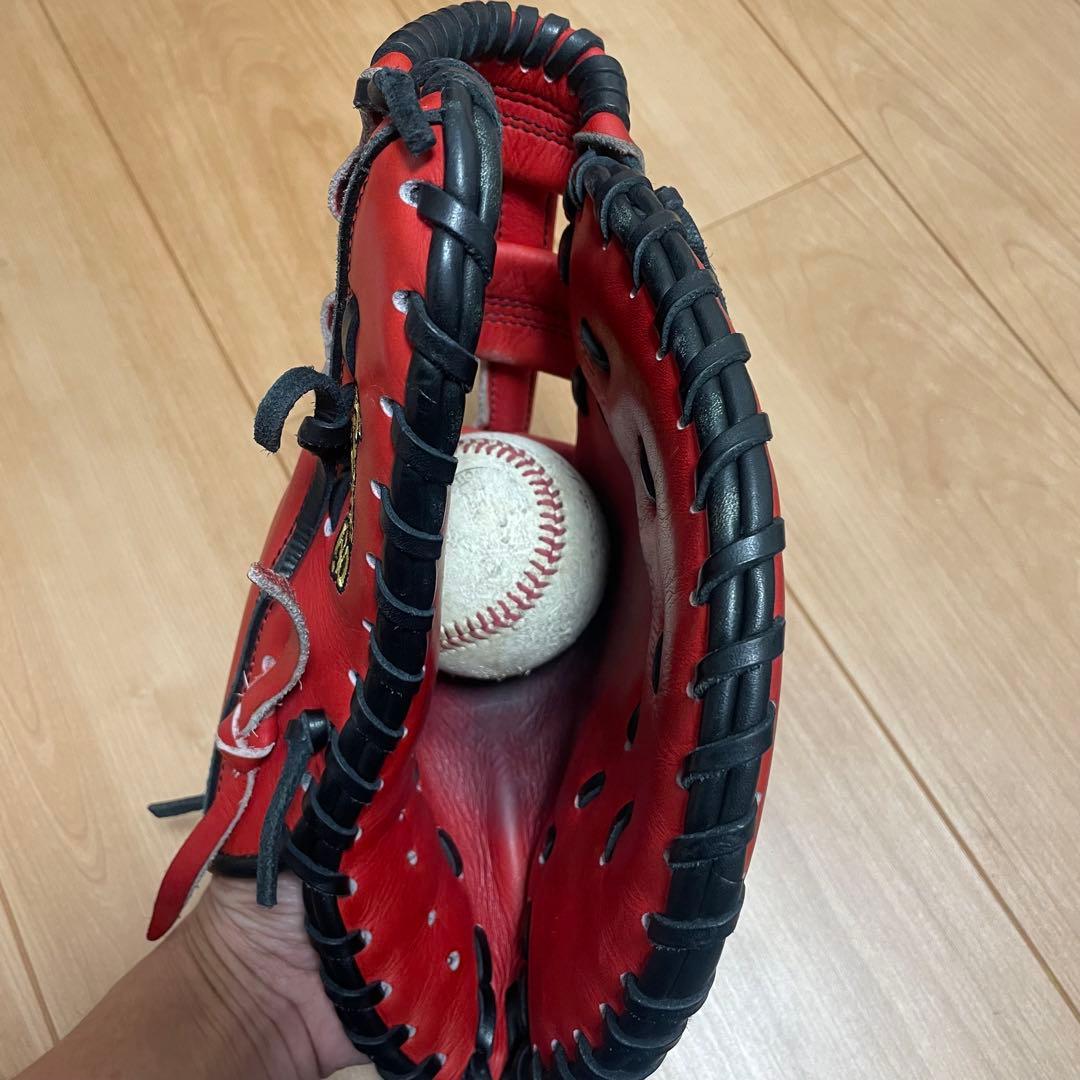 アサダスポーツ 硬式　オーダー ファーストミット 型付け済み