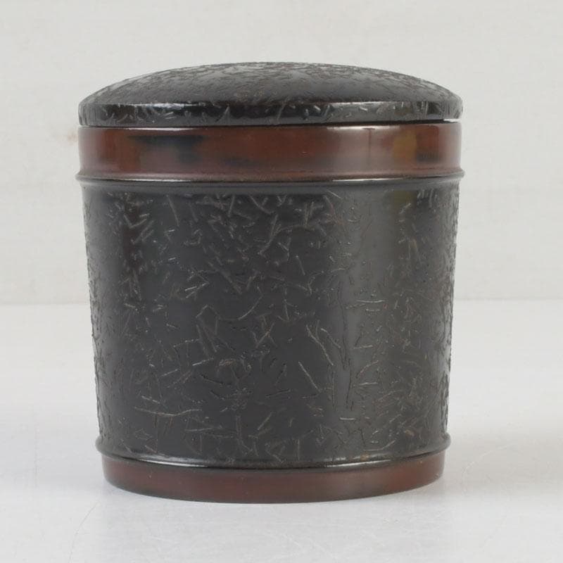 茶道具　田中健智作　金輪寺棗　茶器　共箱　V　9678