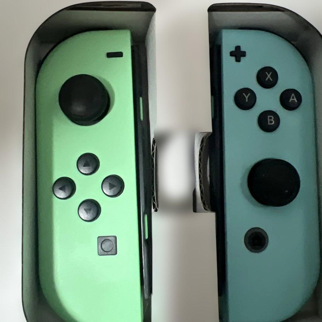 Nintendo Switch アイスブルー/ミントグリーン どうぶつの森本体