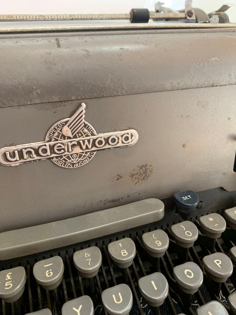 ☆ 超希少 ☆ under wood タイプライター