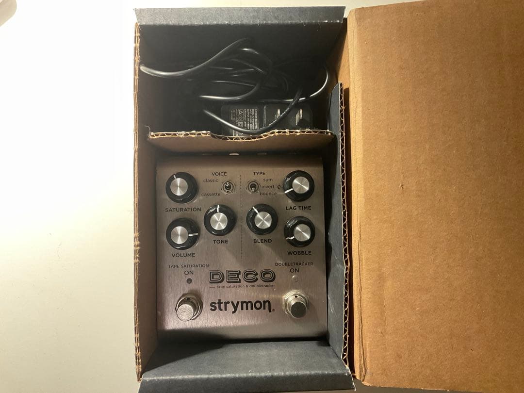 Strymon Deco V2 tape saturation デコv2