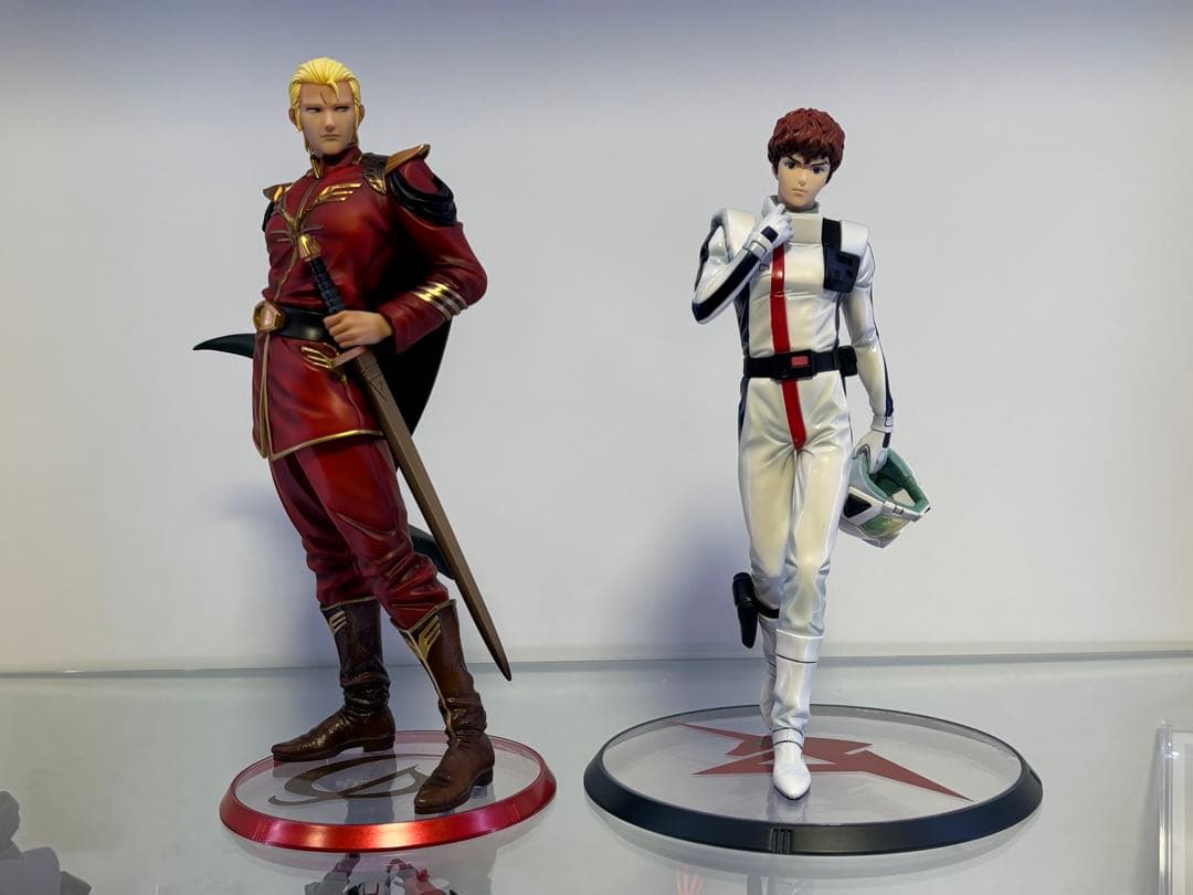 メガハウス　GGGシリーズ　アムロ・レイ　シャア・アズナブル