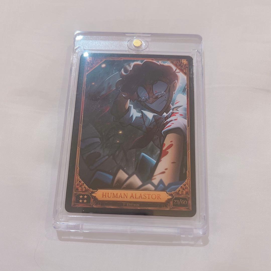 ハズビンホテル Hazbin Hotel カード アラスター Alastor