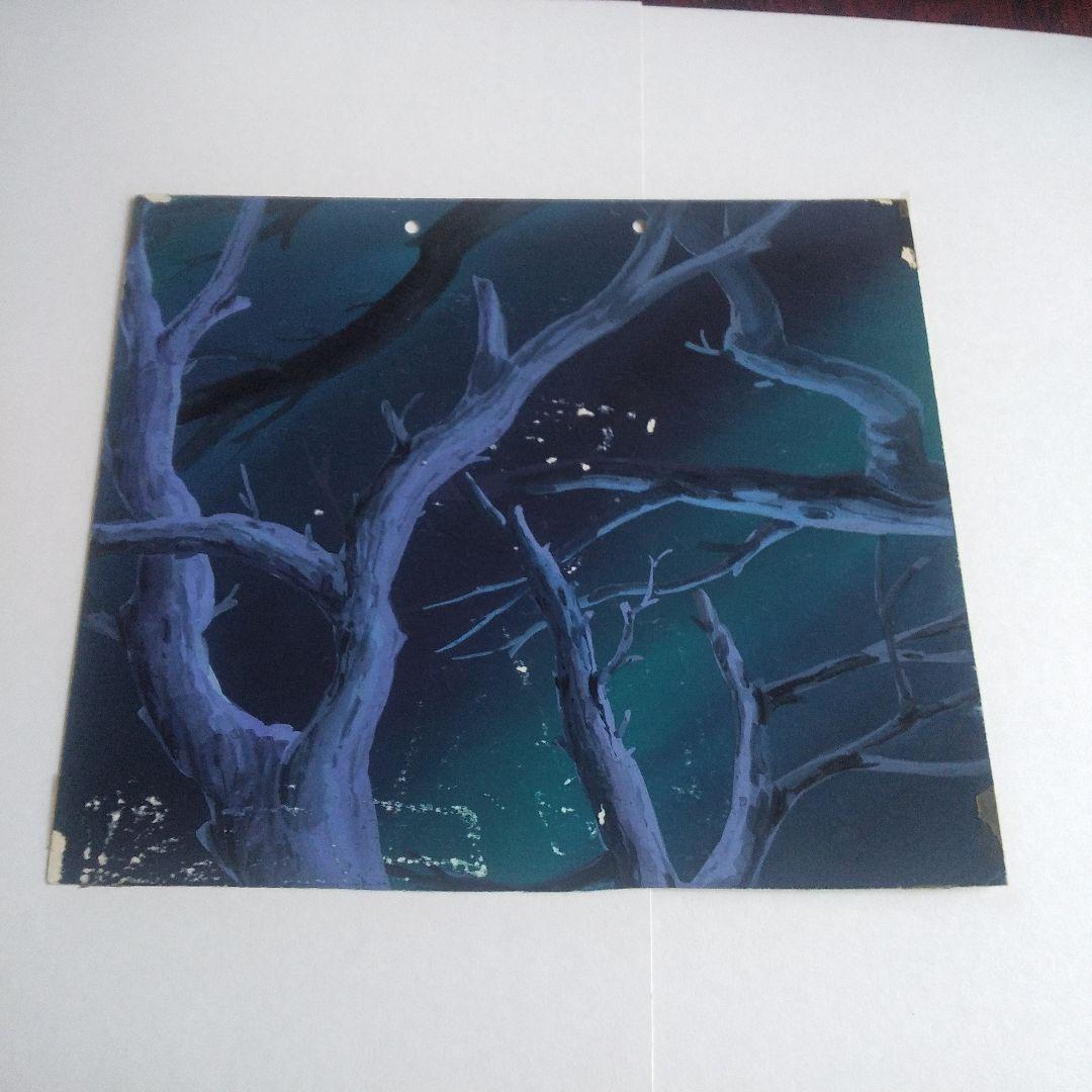 未来少年コナン ラナ セル画　同話背景付き　宮崎駿