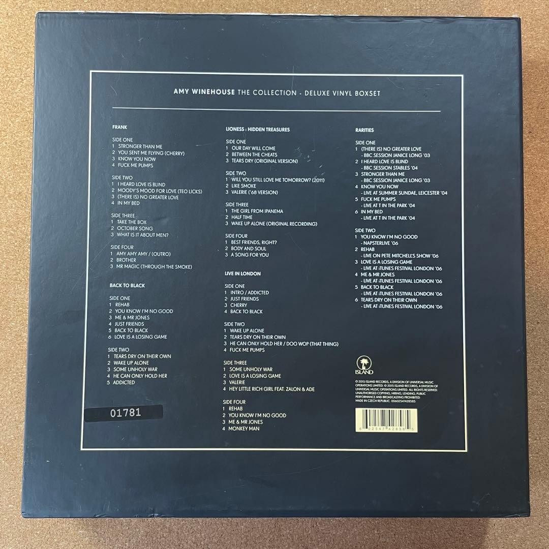 Amy Winehouse The Collection LP BOX 未開封