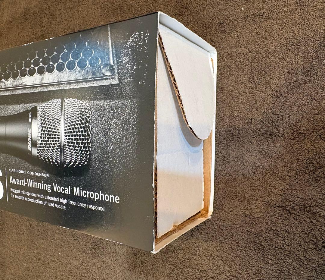 SHURE SM86コンデンサーマイク +PS-6 ポップフィルター(おまけ)