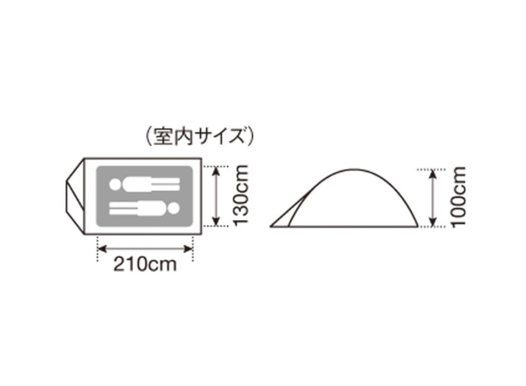 【新品】 peak Fal Proair 2 テント+グランドシート