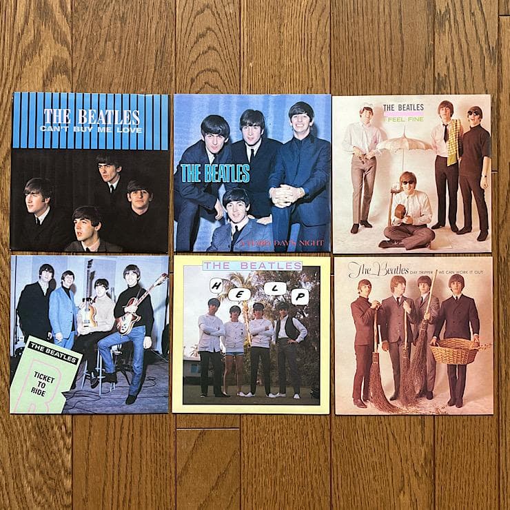 ★美品 UK盤 The Beatles singles collection