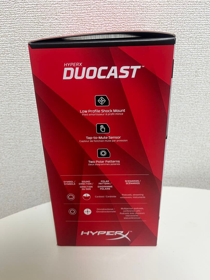 HYPERX DUOCAST コンデンサーマイク 新品未開封