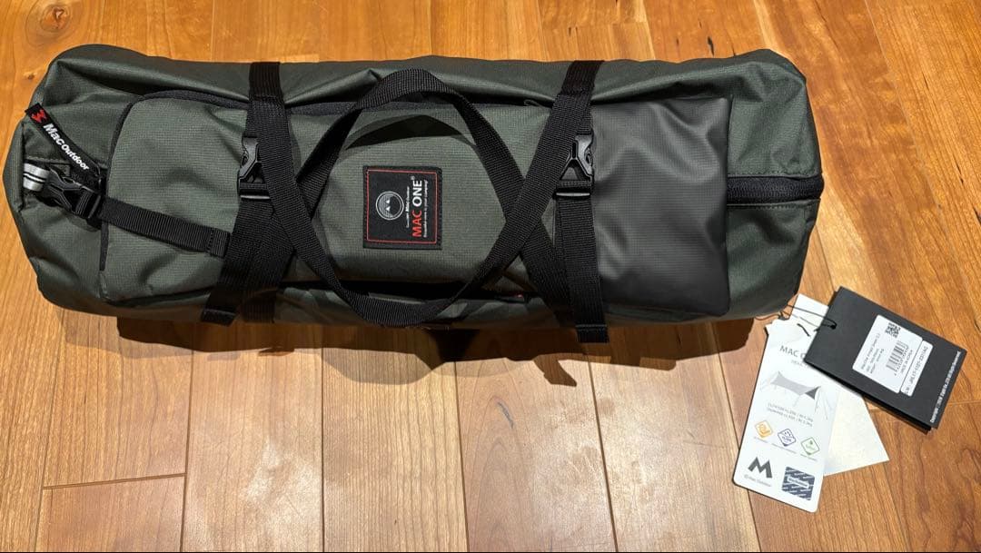 【Mac One】マックワン ヘキサタープ Lサイズ (アームドグリーン)