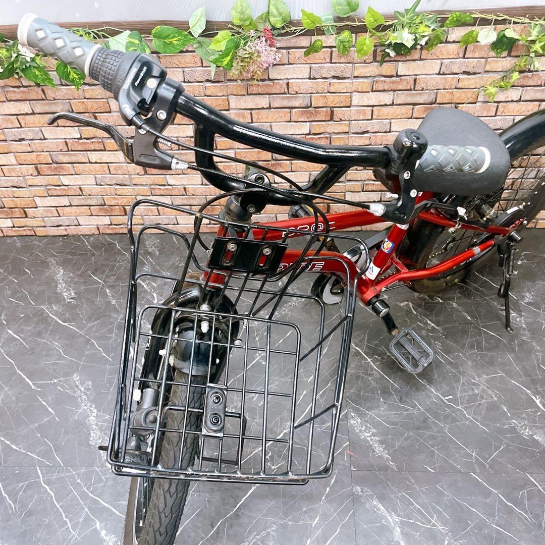 【82】子供用自転車 子供車 DRIDE beat レッド 20インチ