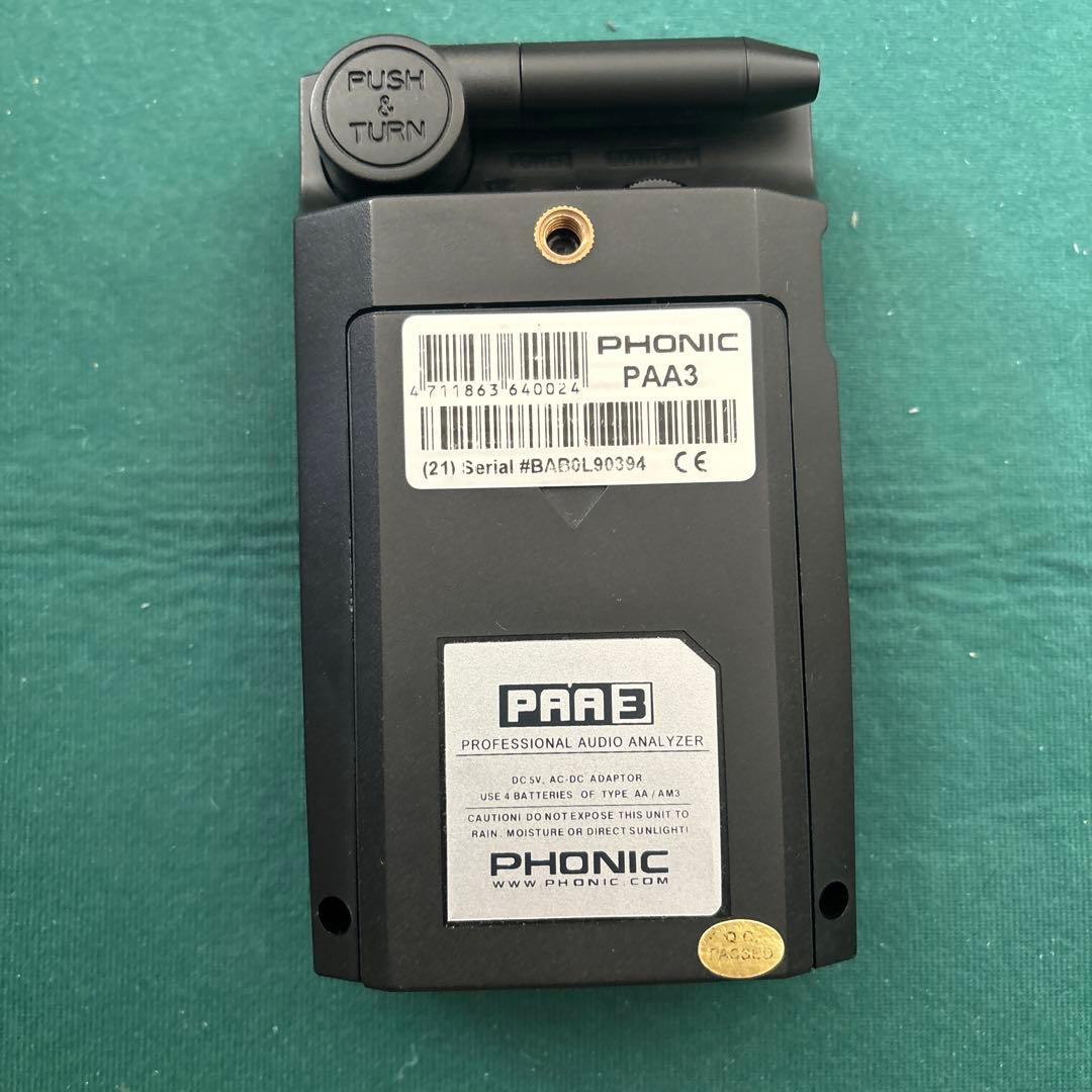 PHONIC PAA3 音響測定器