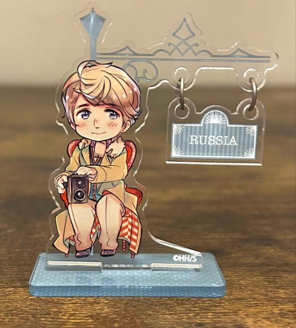 ヘタリア ゆらゆらサインアクリルスタンド アメリカ/イタリア/ロシア/フランス等