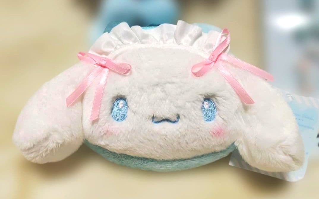 メゾピアノ　シナモロール　ブルーベリエちゃん　マスコットホルダーポーチ他　3 点