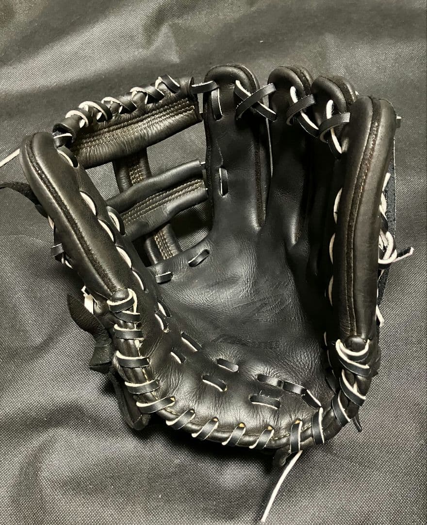 ミズノプロ 硬式 内野 グラブ グローブ 黒 高校野球 Mizuno Pro