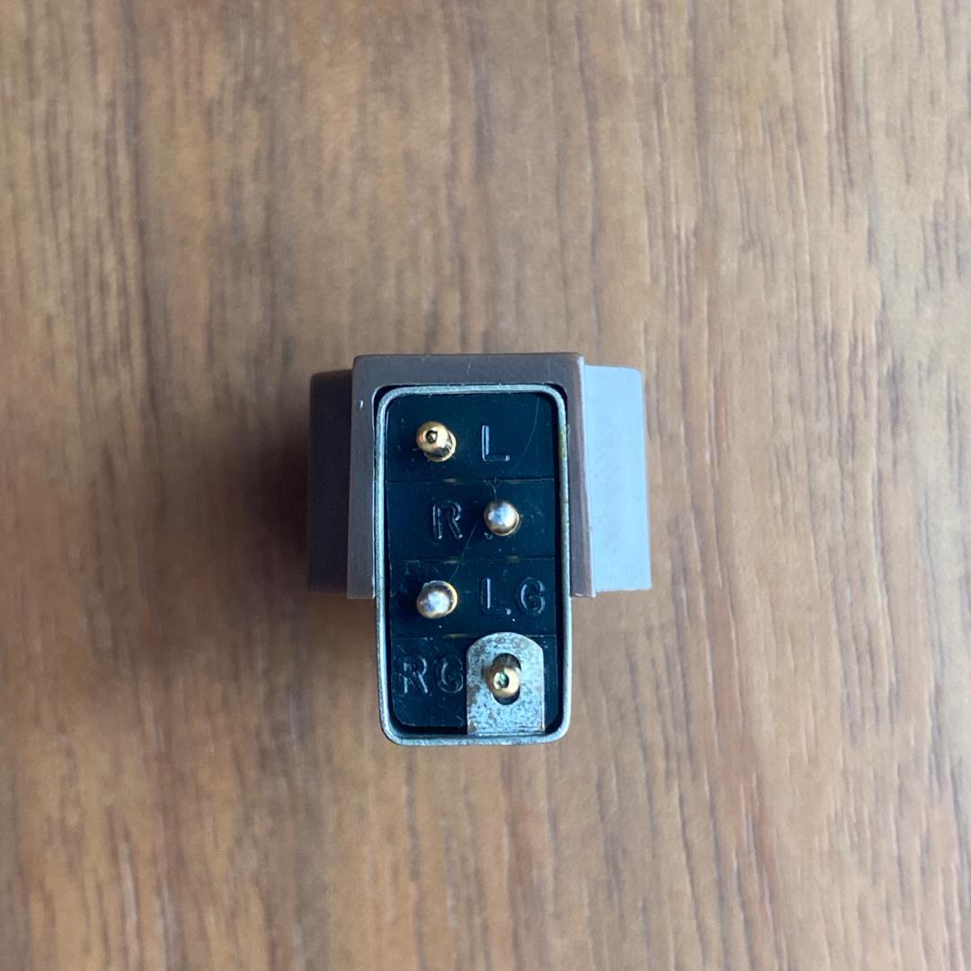 Shure M55E 茶 カモメ カートリッジ 動作確認済み