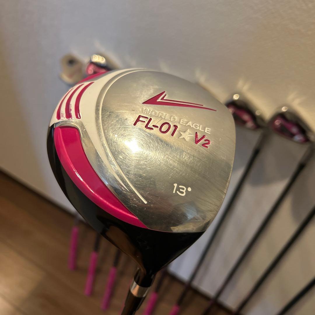 ワールドイーグルFL-01v2 レディースL 10本　右利き　ゴルフセット