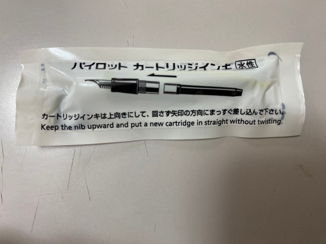 パイロット　万年筆　グレー　FCT-15SR-GYF キャップレスデジモ
