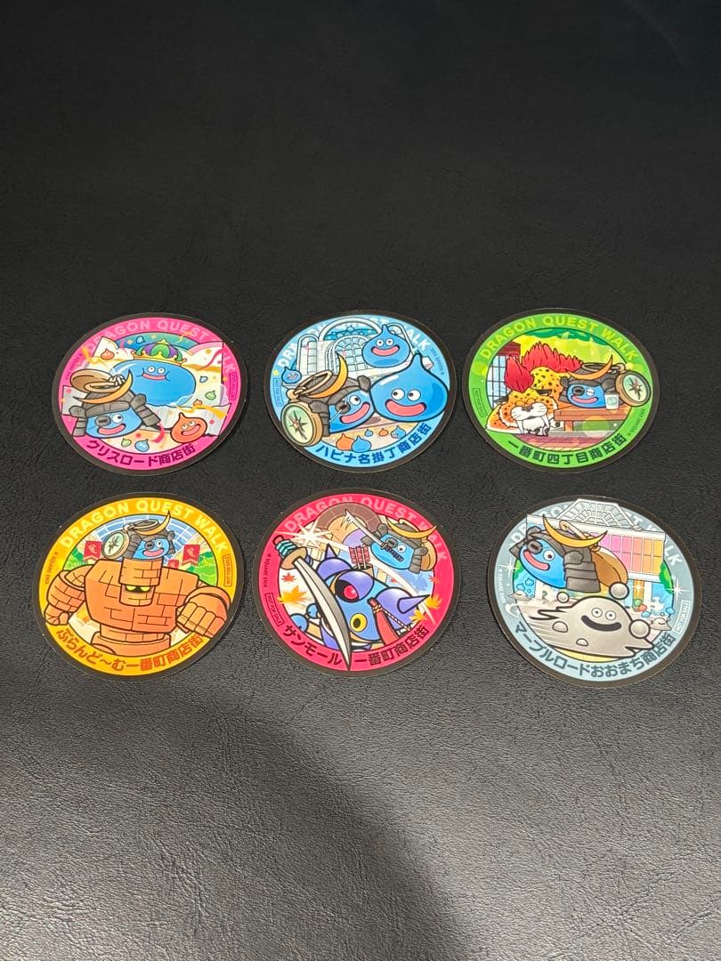 【限定】ドラクエウォーク 秋祭り ステッカー 全6枚 特典クリアファイル 仙台