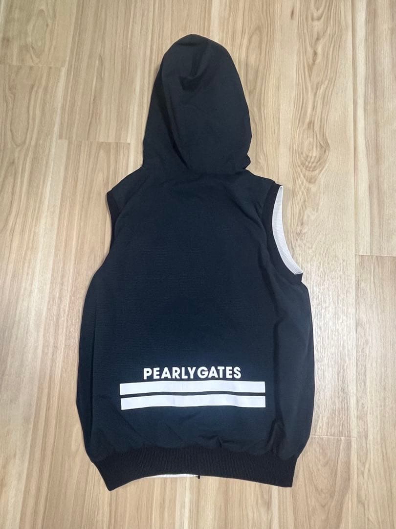 PG フード付きリバーシブルベスト 1989 ホワイト ブラック