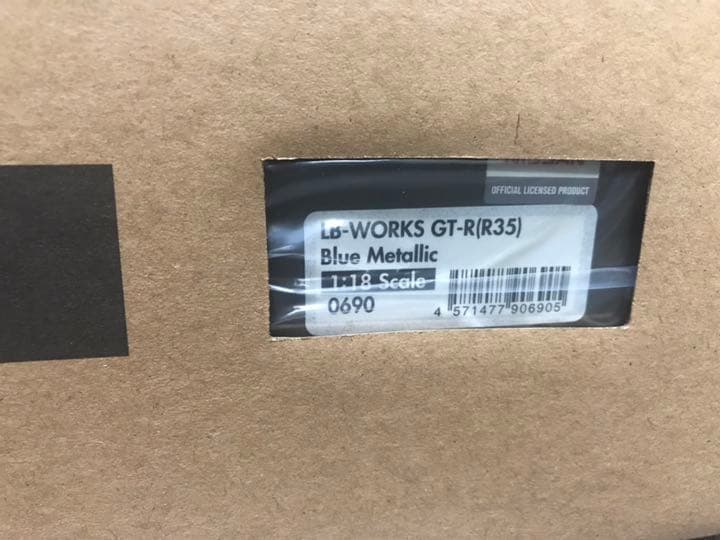 イグニッションモデル 1/18 リバティーウォーク GTR メタリックブルー