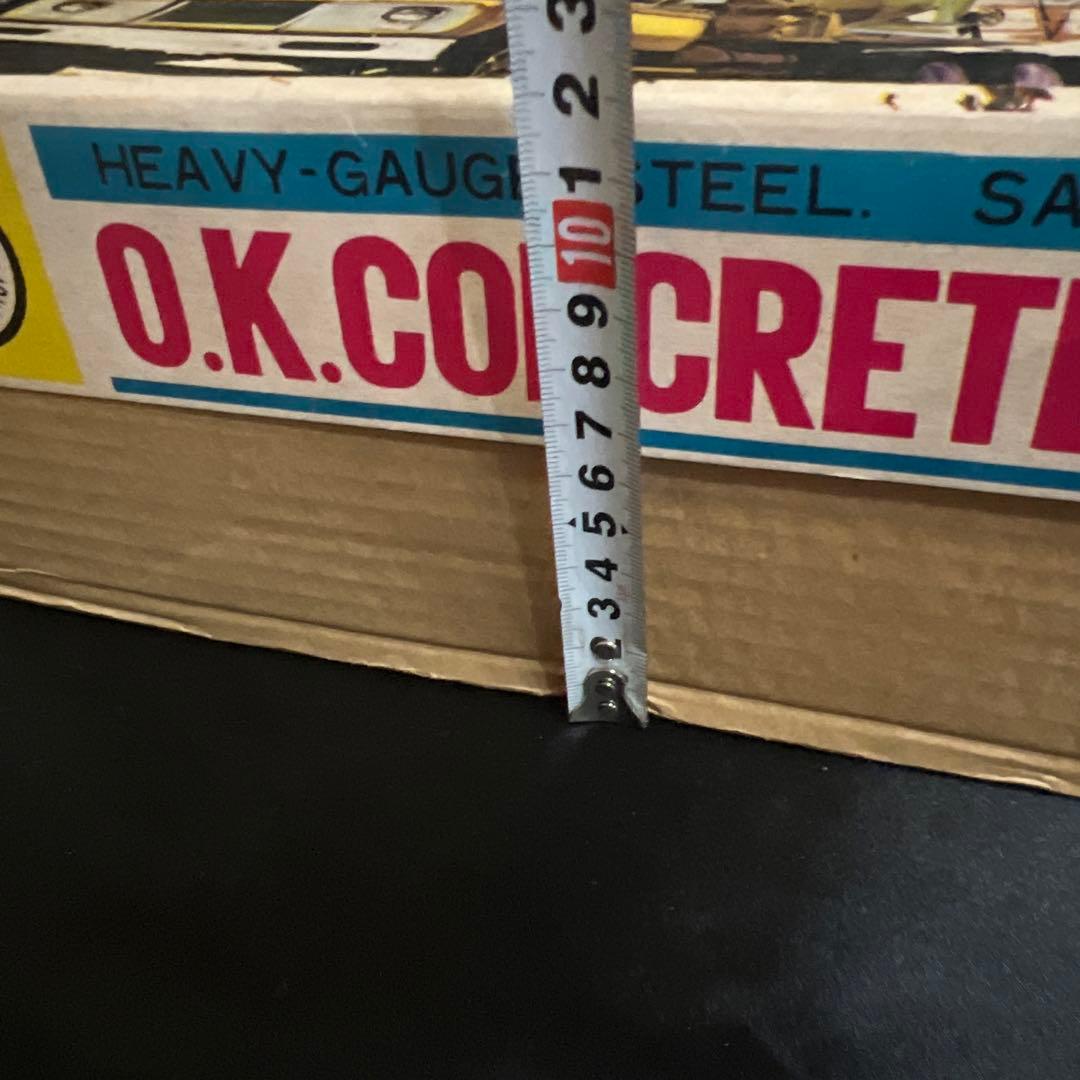 マルサン　ブリキ　コンクリートミキサー　フリクション　昭和レトロ