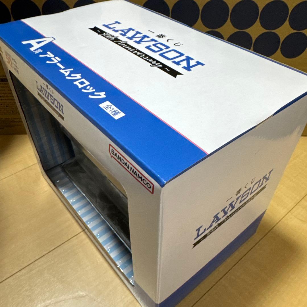 一番くじLAWSON 50周年 A賞アラームクロック フィギュア