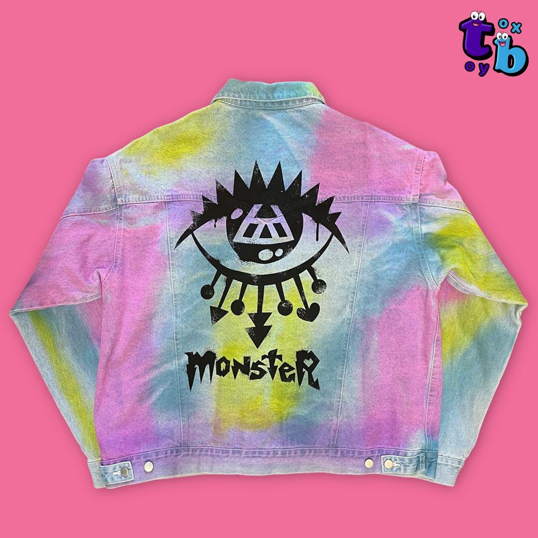 エイベックス【倖田來未 スプレーペイント デニムジャケット XL】No.C302