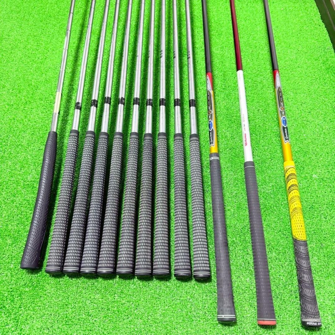 テーラーメイド メンズ ゴルフクラブ13本セット キャディバッグ付